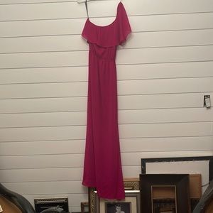 Forever 21 off the shoulder ruffle dress